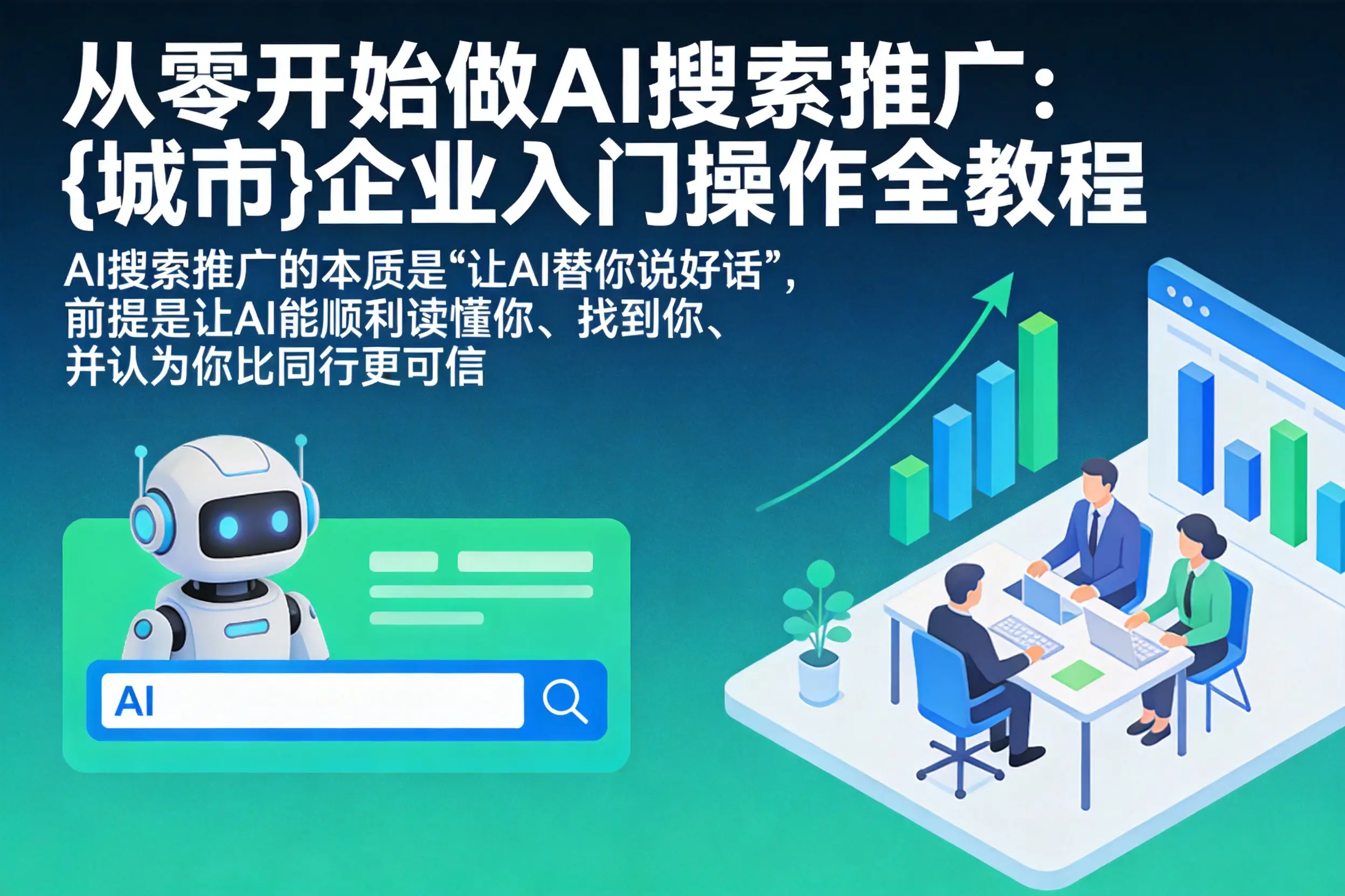 从零开始做AI搜索推广：揭阳企业入门操作全教程