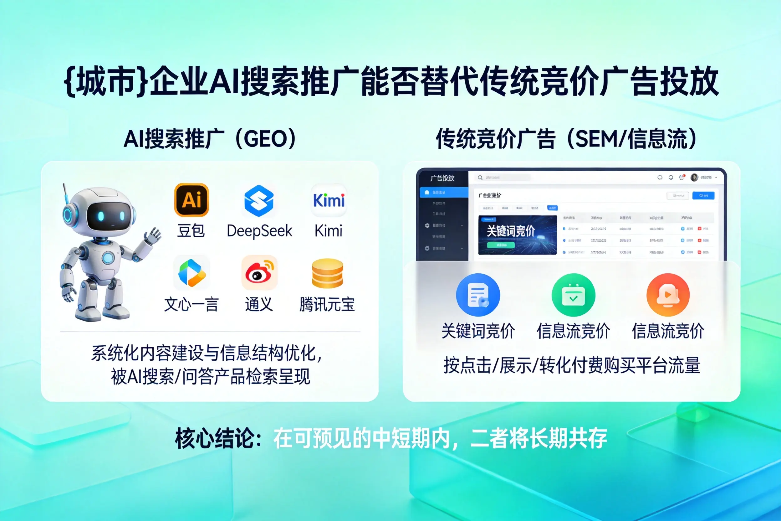 揭阳企业AI搜索推广能否替代传统竞价广告投放