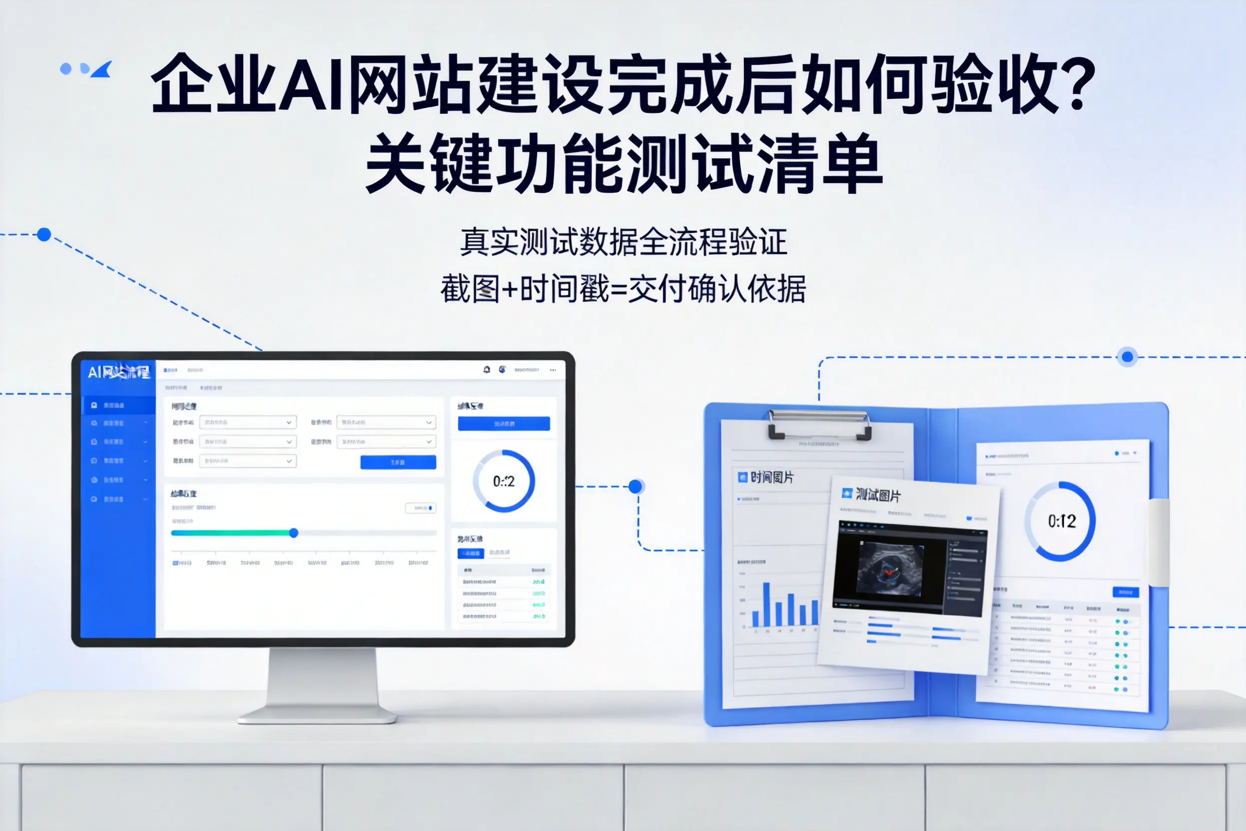 揭阳企业AI网站建设完成后如何验收？关键功能测试清单