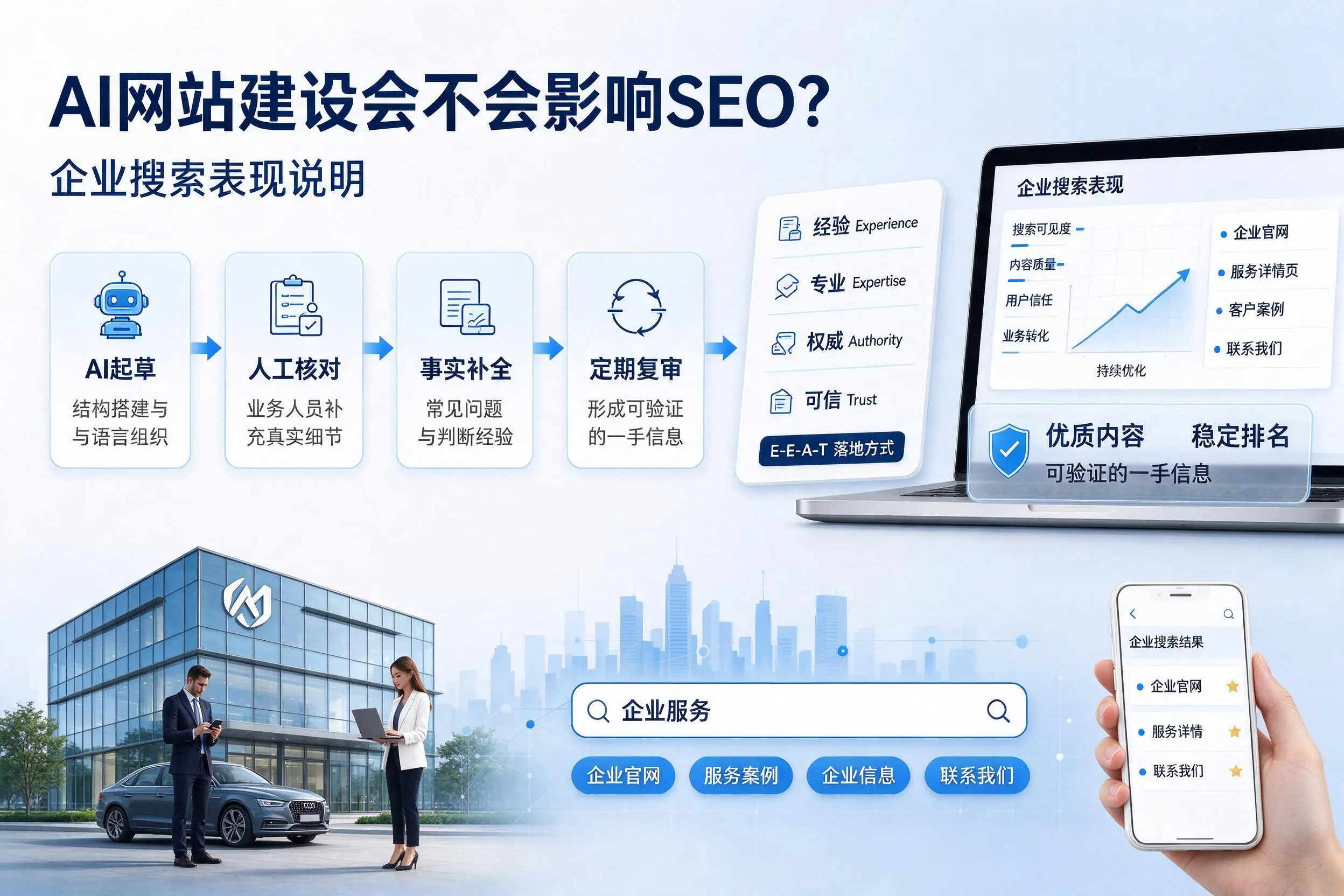 AI网站建设会不会影响SEO？揭阳企业搜索表现说明
